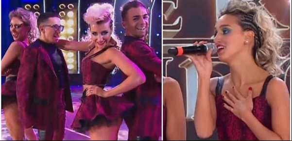 Rodrigo Noya y su novia la rompieron en el Súper Bailando, y ella sorprendió con su voz