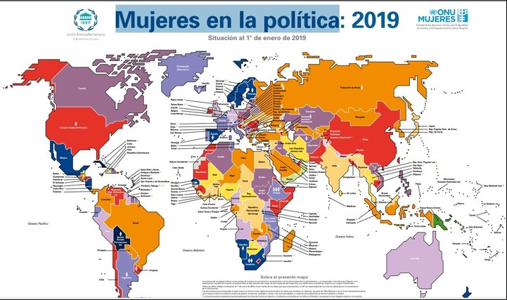 Mujeres en la política. ONU