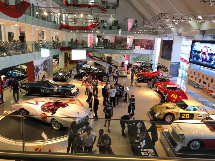 El Museo del Automóvil de Termas de Río Hondo. (Foto: Prensa 800 km).