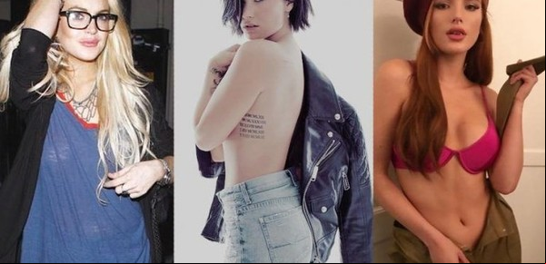 El lado salvaje y oculto de algunas de las más famosas chicas Disney