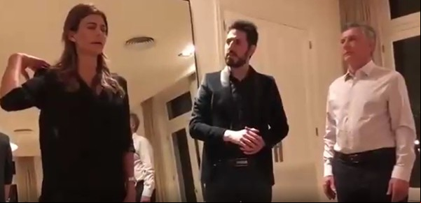 Mauricio Macri y Juliana Awada protagonizaron un show de ilusionismo en la Quinta de Olivos