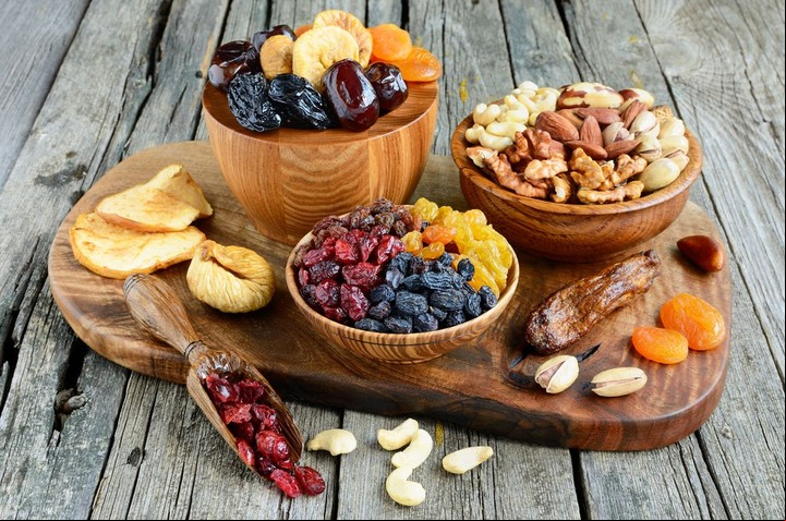Los frutos secos tienen una gran cantidad de nutrientes y completan el almuerzo o la cena.
