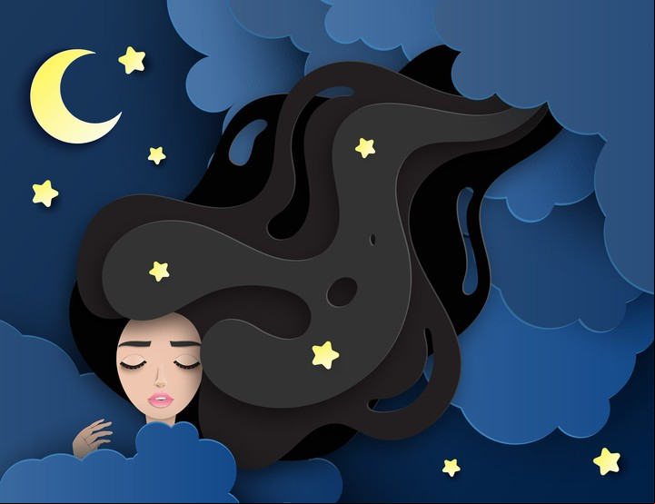 El pelo y las fases de la Luna. Foto: Shutterstock.