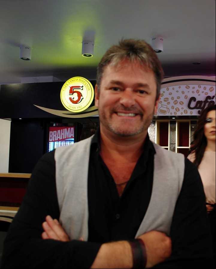 Roberto Peña, en Espacio Clarín, en enero 2020. Foto Archivo.