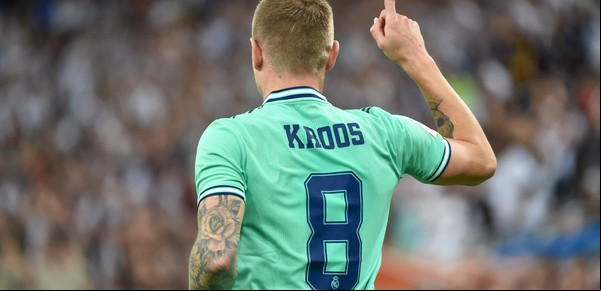 El golazo de Toni Kroos con una avivada para poner en ventaja a Real Madrid sobre Valencia
