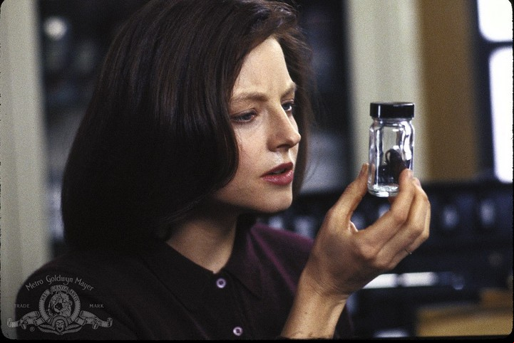 Jodie Foster como Clarice Starling en "El silencio de los inocentes".