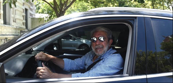Anibal Fernández, por segunda vez en 48 horas, visitó a Alberto Fernández