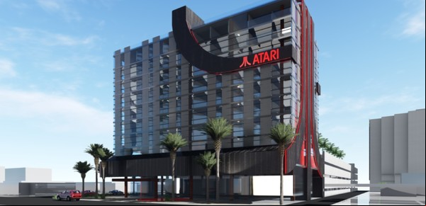 Así lucirá la lujosa cadena de hoteles temáticos de la consola Atari