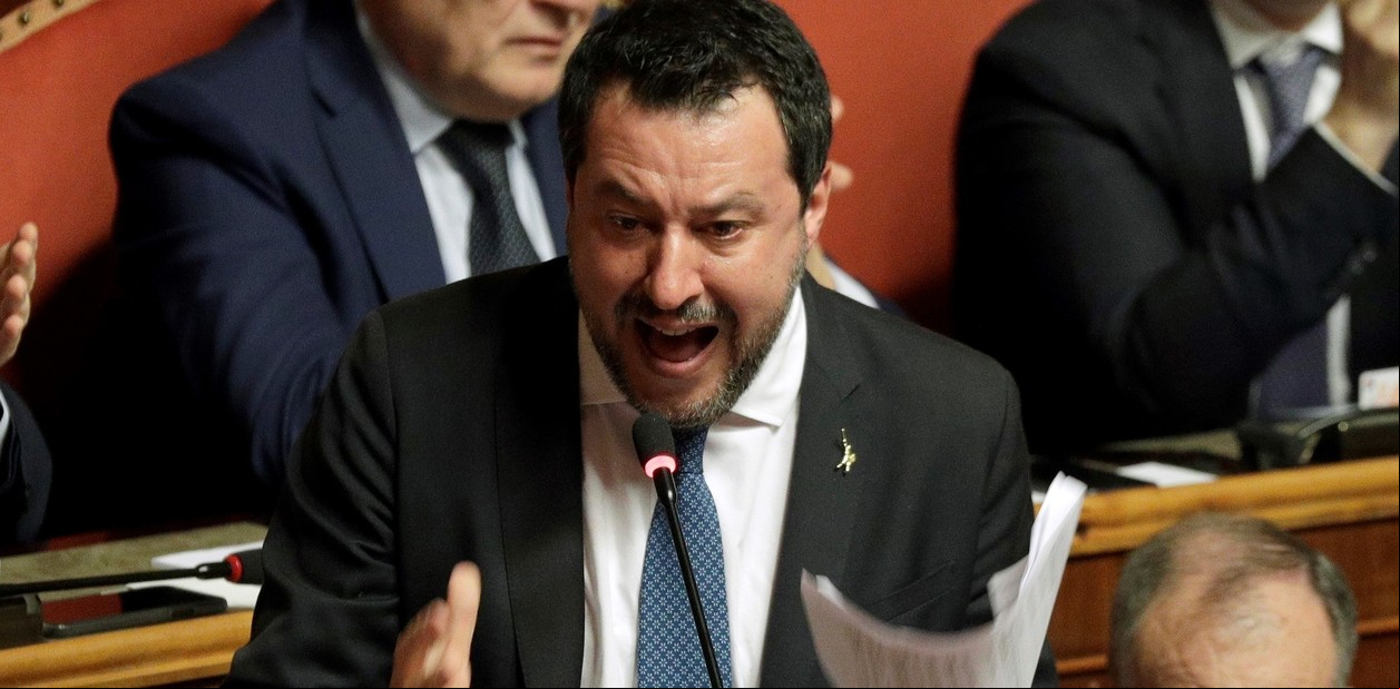 Líder populista de la oposición italiana, Matteo Salvini
Foto: AP/Andrew Medichini