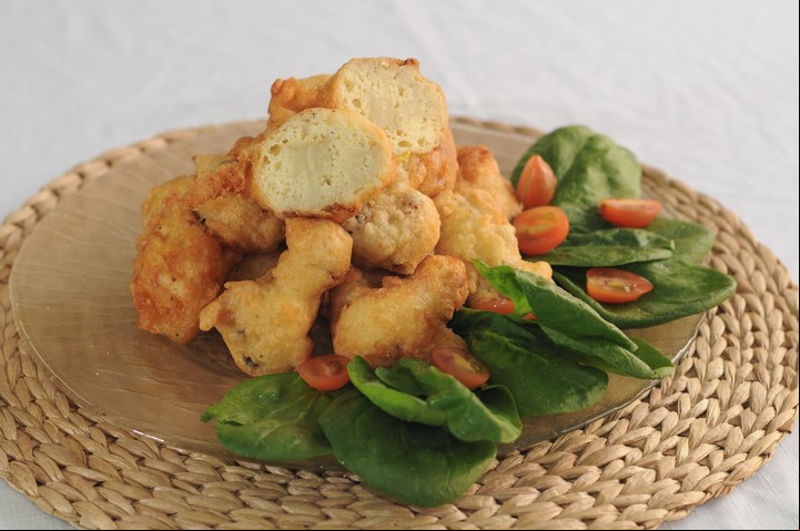 Buñuelos de coliflor.