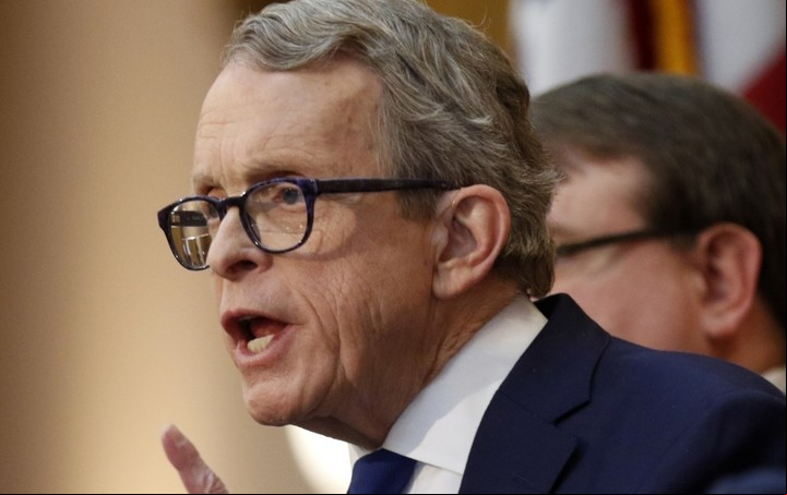 Mike DeWine, gobernador de Ohio. Foto AP