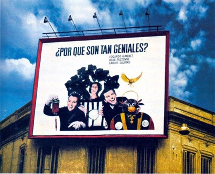 Por qué son tan geniales. Obra de Dalila Puzzovio, Charlie Squirru y Edgardo Giménez, en 1965