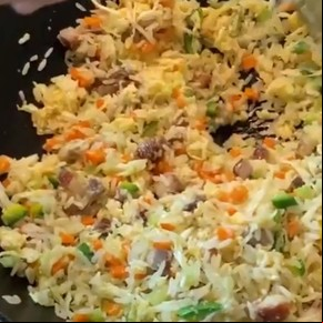 Salteado de arroz