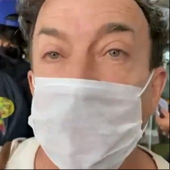 Coronavirus: Aníbal Pachano llegó al país, quedó en cuarentena y llamó "bobos" a sus críticos