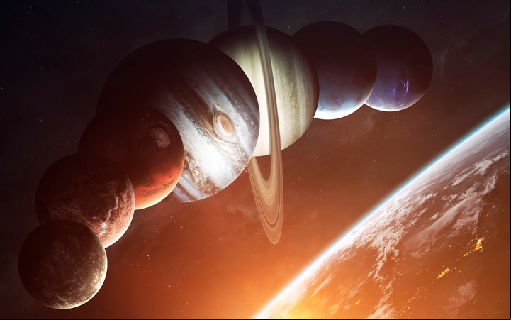 La conjunción entre los planetas Júpiter y Plutón se dará tres veces en el año. Foto: Shutterstock.