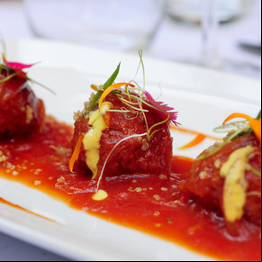 Albóndigas de carne con quinoa