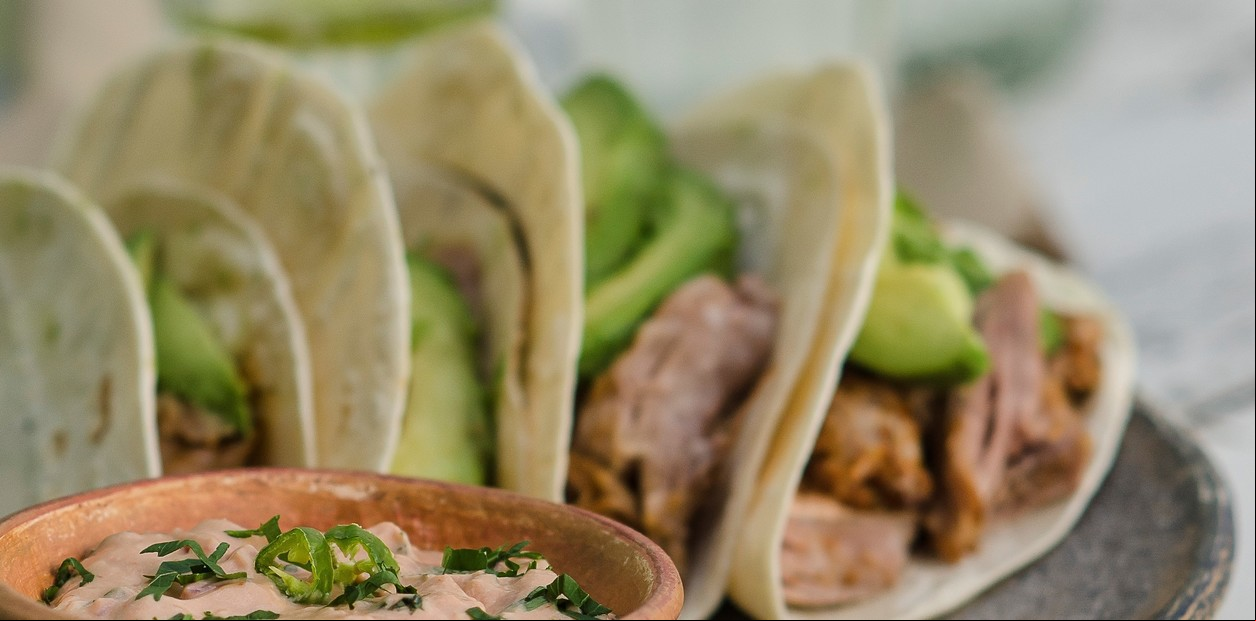 Receta de Fajitas de bondiola