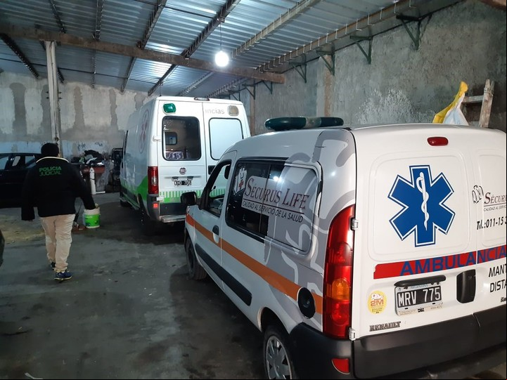 La camioneta de un falso médico que hacía visitas a domicilio en Capital y fue detenido en 2020. Foto: Archivo.