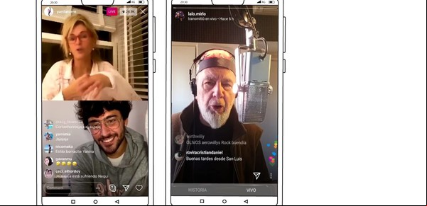 Secretos, códigos y reglas de los "vivos", el furor de Instagram en cuarentena