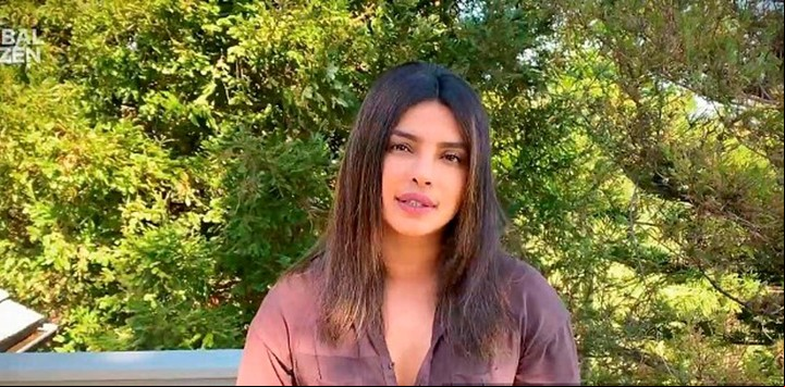 La actriz Priyanka Chopra difundió la noticia.