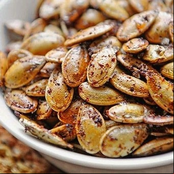 Snack de semillas de zapallo