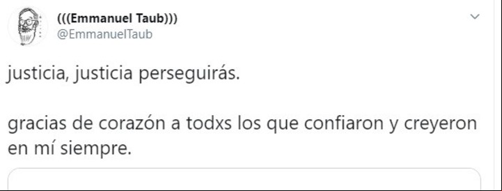 El mensaje de Emmanuel Taub, el ex de Miss Bolivia, tras conocerse la resolución de la Justicia.
