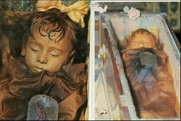 Más de 100 años después sigue intacta: Rosalía Lombardo, la momia más hermosa del mundo