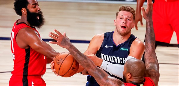 NBA: Harden y Doncic armaron un duelo espectacular en la burbuja de Disney pero solo uno festejó