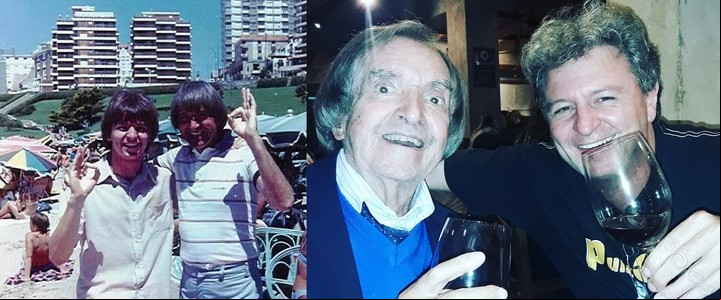 Carlitos Balá y su fan número 1, Rubén Carrera.