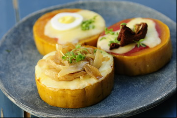 Receta de Calabaza a la pizza