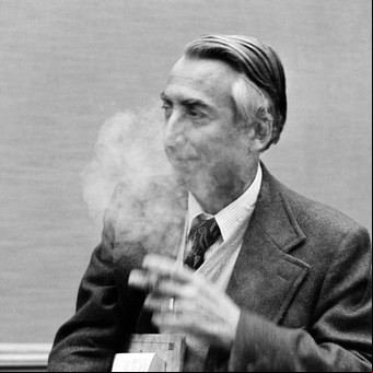 Roland Barthes en su laboratorio privado