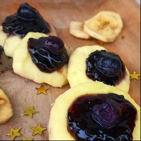Galletitas sin TACC al microondas