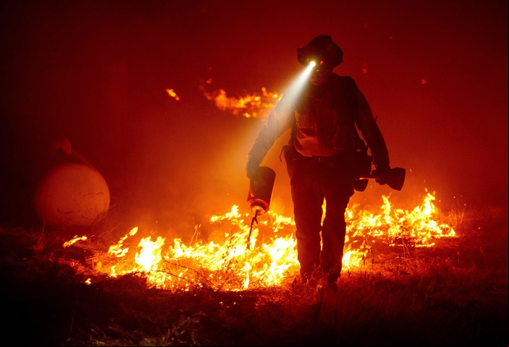Incendios en California, Estados Unidos. Foto AFP/JOSH EDELSON
