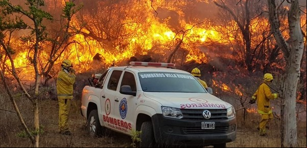 Al rojo vivo: mapa argentino de los incendios