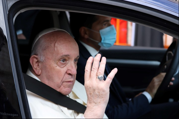 El Papa Francisco dio a conocer su tercera encíclica. Foto ANSA