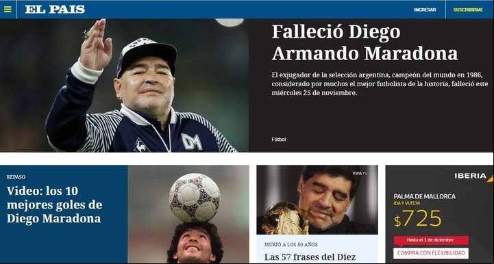 El País de Uruguay.