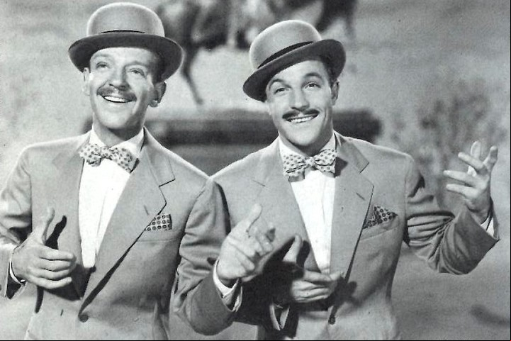 Fred Astaire y Gene Kelly hicieron sus carreras por separado, pero unieron sus talentos para "Zigfield Follies", en 1946.