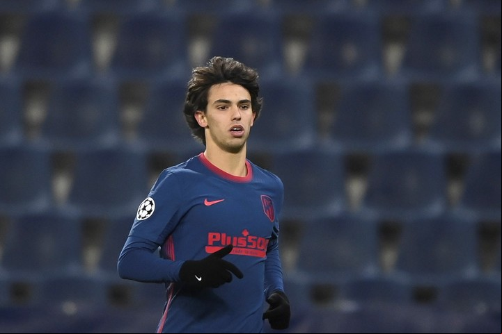 El portugués Joao Felix estará desde el inicio en Atlético Madrid. Foto: EFE.