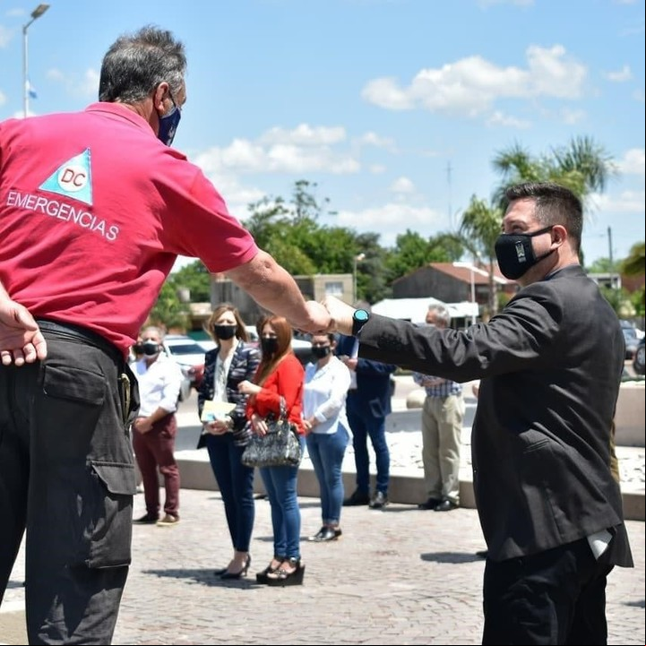 Jorge Cancio, subsecretario de Seguridad de Malvinas Argentinas.