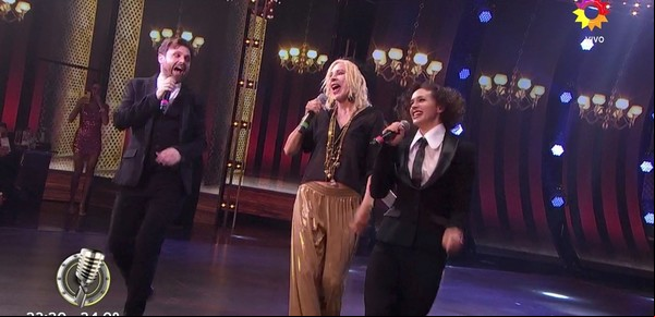 Un momento maravilloso: Nacha Guevara interpretó un tema suyo junto a una pareja de Cantando 2020