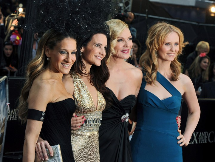 De izquierda a derecha, Sarah Jessica Parker, Kristin Davis, Kim Cattrall y Cynthia Nixon. Foto: EFE