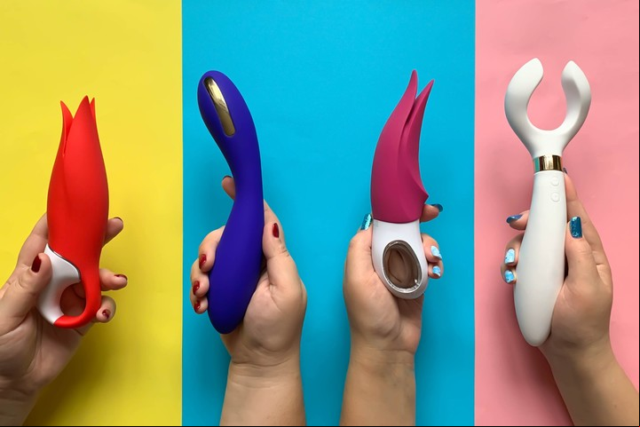 Los juguetes sexuales no están exentos de diseños y colores especiales.