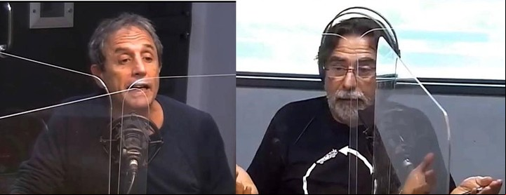 Los periodistas Ernesto Tenembaum y Reynaldo Sietecase, protagonizaron un fuerte cruce en el pase de sus programas en Radio con vos.