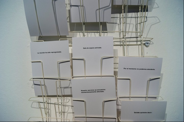 Las frases que se multiplicaron desde las pantallas, según Ivana Vollaro. Foto: Museo del Grabado.