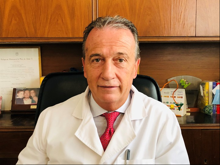 Omar Tabacco, presidente de la Sociedad Argneitna de Pediatría.