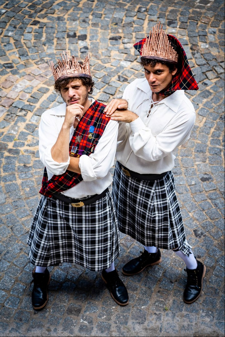 La obra "Mabel" es protagonizada por Mariano Mazzei y Emiliano Carrazzone. FOTO: CLARIN