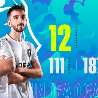 Liga Master Flow: Undead Gaming rompe un récord y continúa líder del torneo