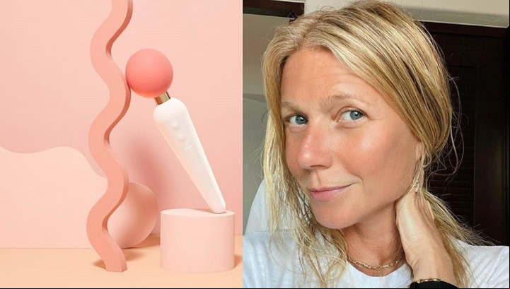 Gwyneth Paltrow, una celebridad que promueve el uso de vibradores.