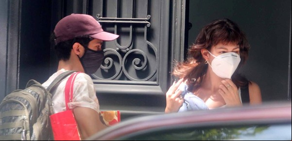 El Chino Darín y Úrsula Corberó celebran cinco años de amor en Buenos Aires