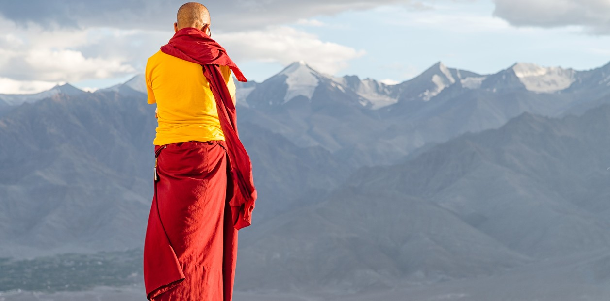 La meditación tonglen tiene su origen en el budismo tibetano. Foto Shutterstock.
